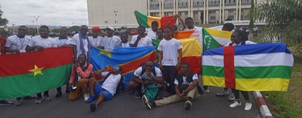  Participation de l'équipe de RCA à la finale Génies en Herbe  OHADA de Kinshasa
